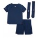 Camiseta Paris Saint-Germain Primera Equipación Replica 2023-24 para niños mangas cortas (+ Pantalones cortos)